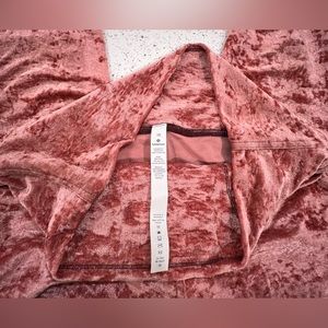 Wunder lounge high rise 28” crushed velvet size 10